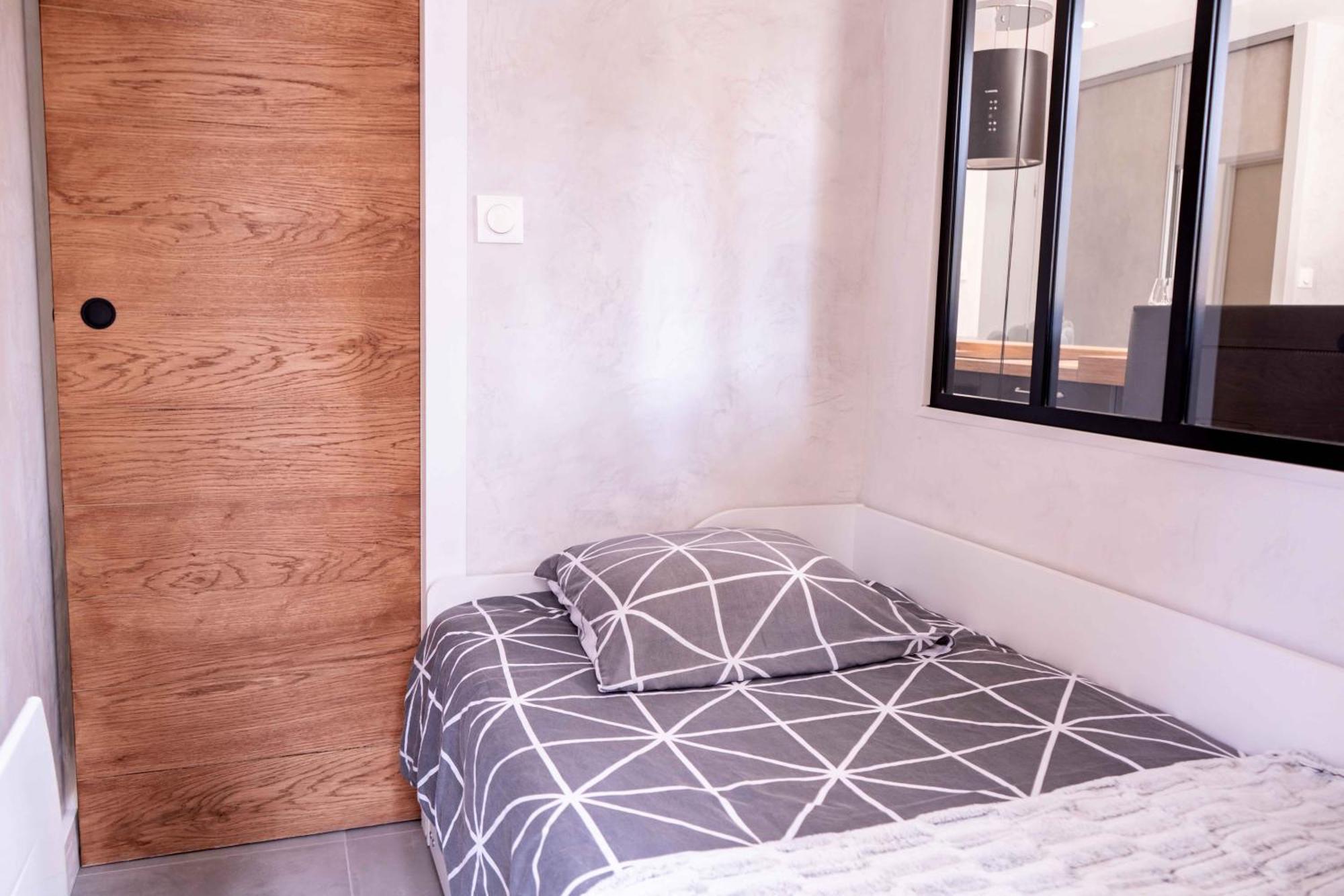 Studio Cabine Au Loup Blanc Avec Vue Mont Blanc 생제르베레뱅 외부 사진
